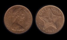 BAHAMA ISLANDS 1969 Elizabeth