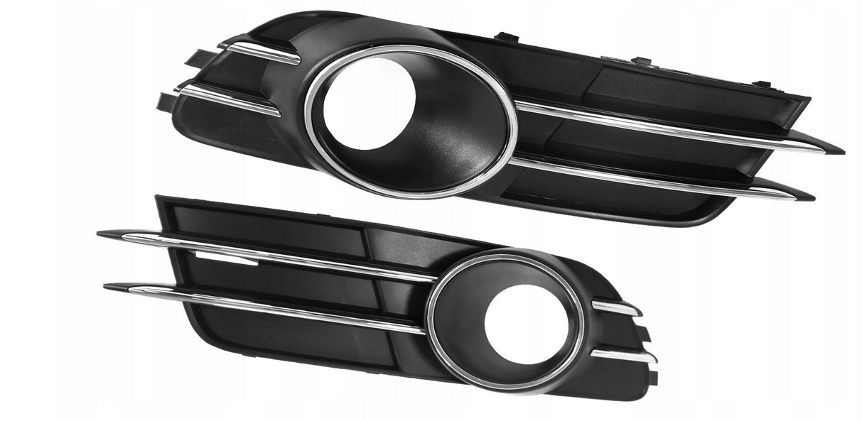 Grille prise d'air avant pour Audi A6 4G finition chrome élégante kit complet gauche et droit