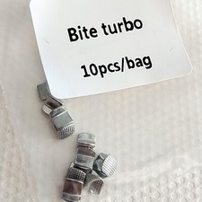 10Pcs Dental Orthodontic MIM Bite Turbos Tongue Tamers Monoblock Bondable Hinge
