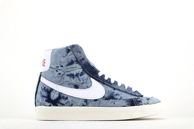 Nike Women's Blazer Mid '77 Bleached Denim Retro Shoes NEW VINTAGE DV2182-900
