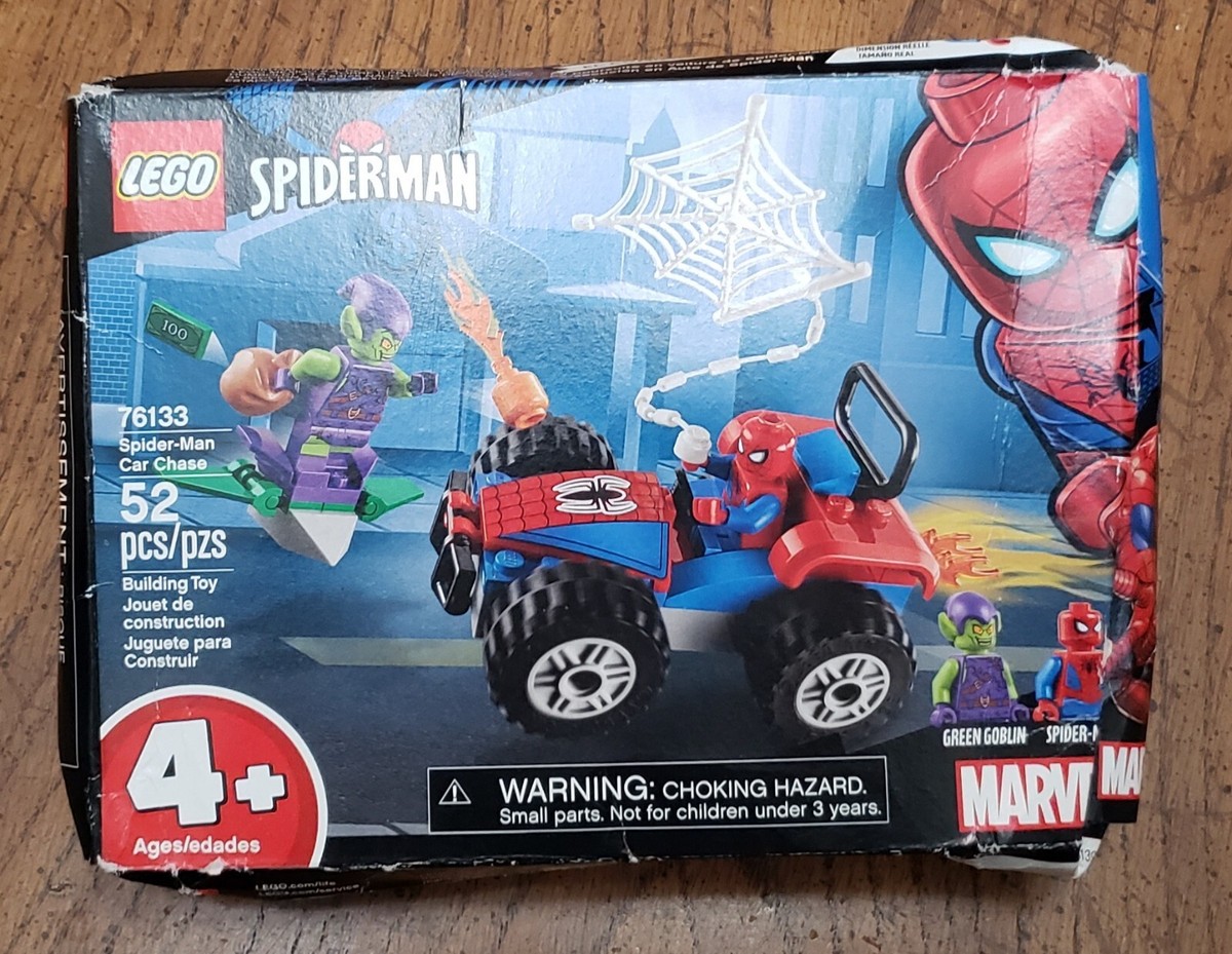 LEGO Marvel 76133 Spider-Man Car Chase with Spiderman & Green
