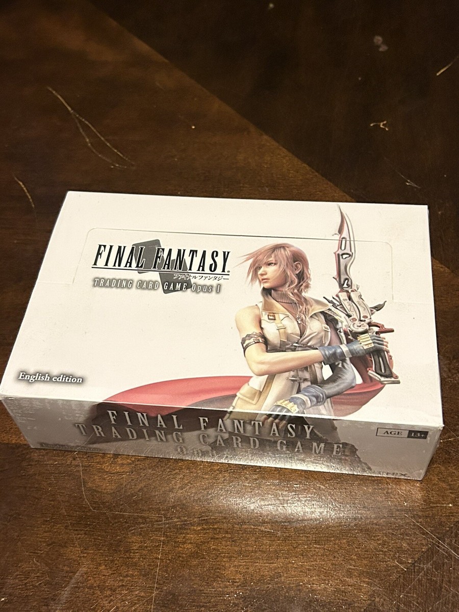 Final Fantasy TCG Opus I Booster Box - English Lightning New =- | eBay Final Fantasy TCG Opus I Booster Box - English Lightning New =- | eBay