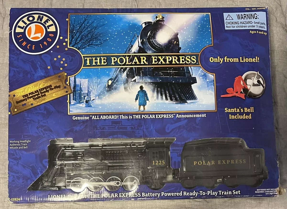 LIONEL THE POLAR EXPRESS TRAIN SET IN BOX 7 11824