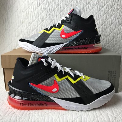 Nike LeBron XVIII Low Shoes Men s SZ 8.5 Space Jam Sylvester Tweety  CV7562-103