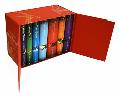Harry Potter Complete 7 Book Set by J.K. Rowling Kids Hardback
