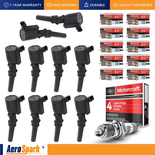 2000 Grand Marquis Coil Packs 8X DG508 And Iridium Spark Plugs SP479 For Ford F-150 4.6L 5.4L E Ignition Coils - Foto 3