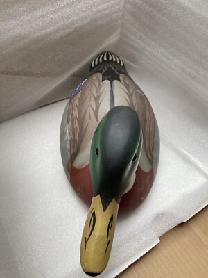 Vintage Hornick Bros Stoney Point Duck Decoy Signed Raymond