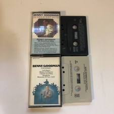 lot of 2 Benny Goodman Cassettes  his orchestra and 20 greatest hits