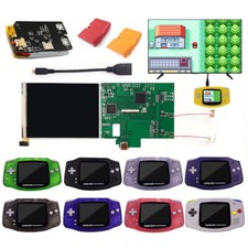 GBA HDMI V2 IPS LCD Backlight W/Battery Backlit Output Kit For Gameboy Advance