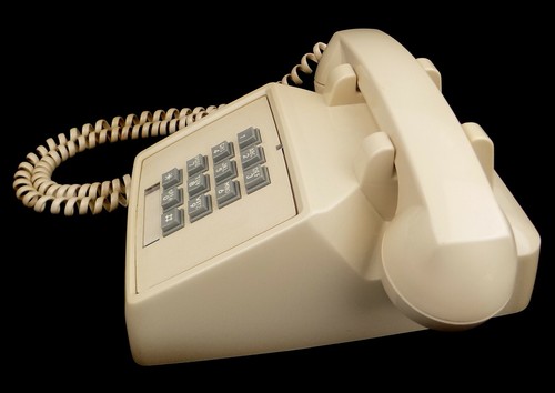 Vintage Premier Beige Push Button Home Desk Phone HAC 2500 - 第 2/8 張圖片