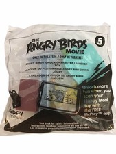 2016 Angry Birds Chuck Character Launcher McDonalds Happy Meal Toy 5 New
