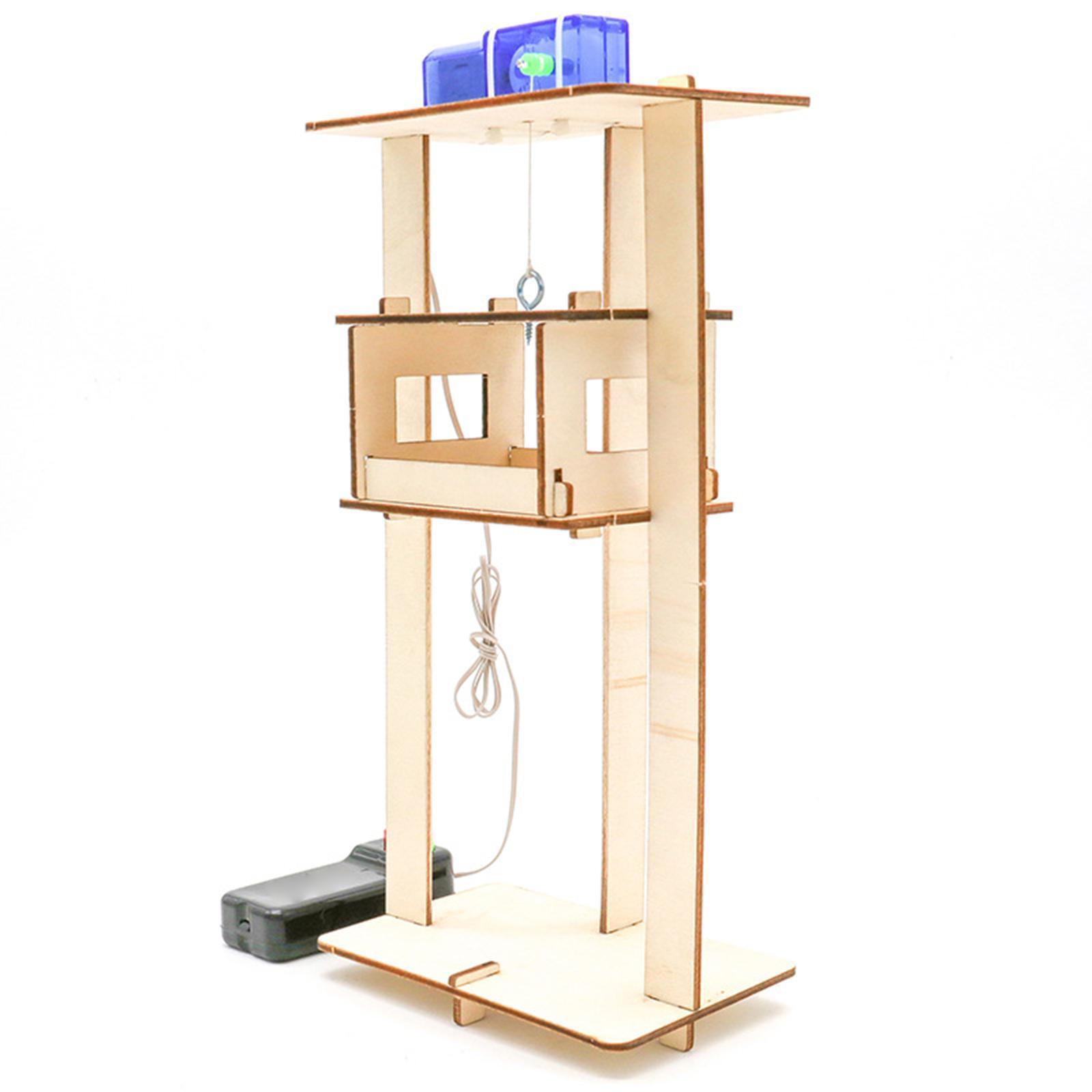 Wooden Elevator Toys Science Science Educational Toy Kits Function | eBay