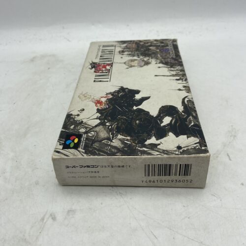 Final Fantasy VI Super Famicom, 1994 Japan CIB W/ Box & Manual Tested US Seller - Picture 10 of 14