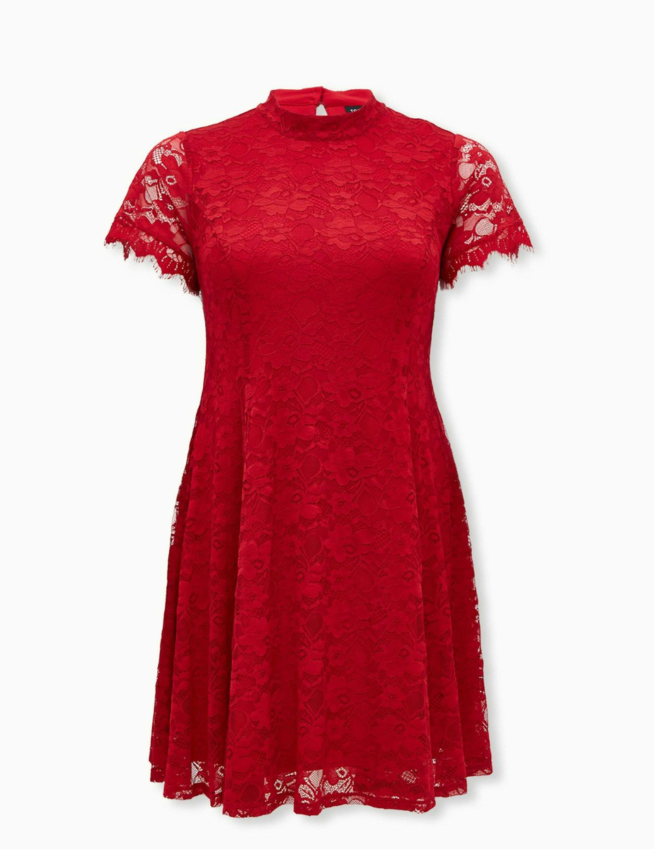 lace high neck skater dress torrid | Dresses | Torridmini Lace High Neck Skater Dress