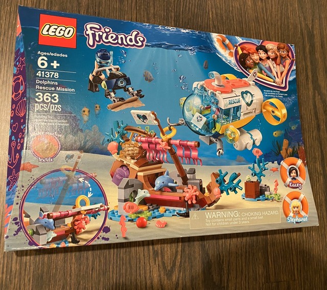 lego friends 41378 dolphins rescue mission