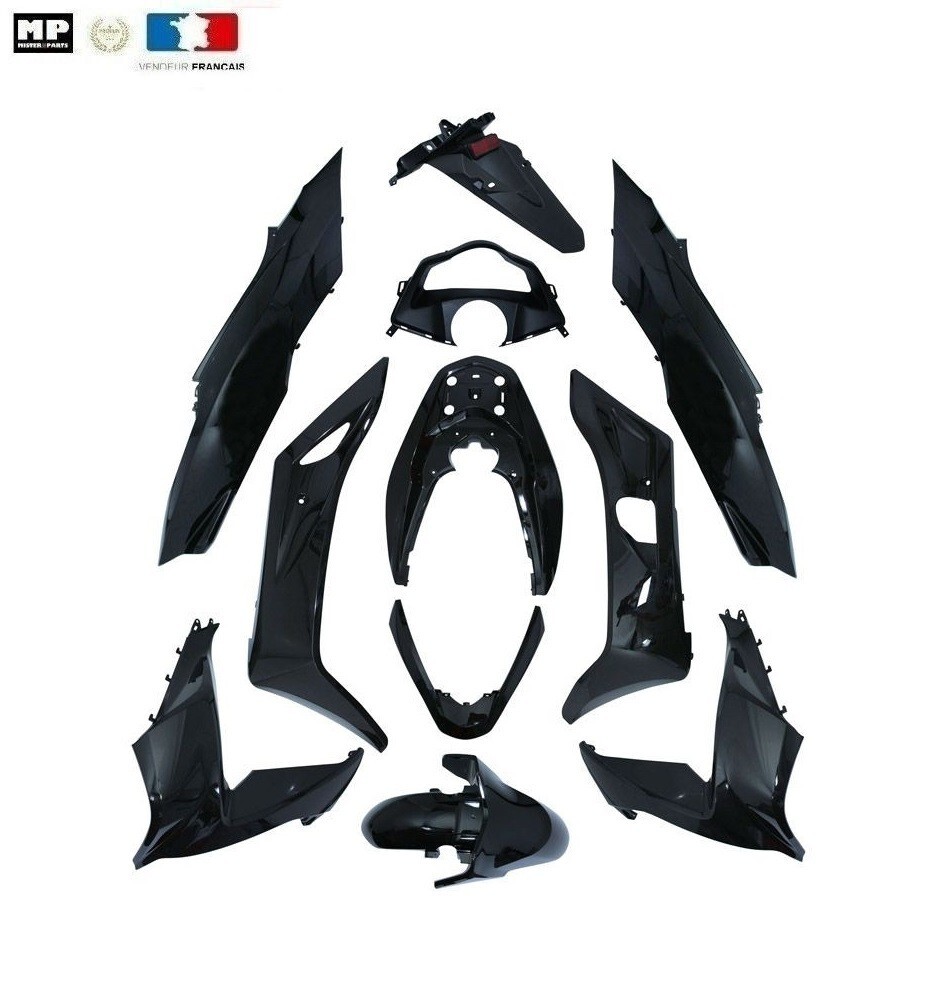 Carénage PCX 125 noir brillant pour sublimer vos trajets urbains quotidiens en Honda