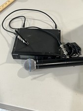 Shure Slx4 Receiver With Slx4/beta 58a Microphone System L4 6038-662 Mhz