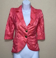 FOGGI lightweight long sleeve blazer SZ S NEW