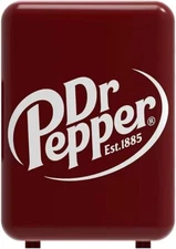 MIS135DRP DR. Pepper Mini Portable Compact Personal Fridge Cooler, 4 Liter Capac