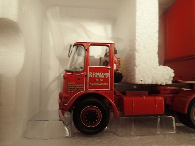 Corgi 1/50 CC12505 Atkinson Borderer Tautliner - Richard Preston - Rouge/Jaune
