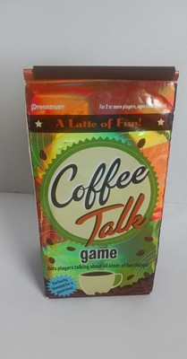 Pressman Coffee Talk Game-A Latte Of Fun! ~~ SEALED ~~