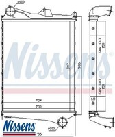 Nissens 97006 LadeluftküHler LLK TurboküHler KüHler