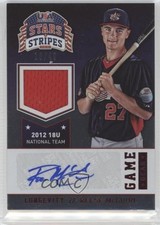 2015 Stars and Stripes Longevity Ruby Signatures /49 Reese McGuire #35 Auto o6n