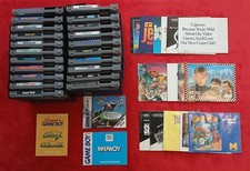 Nintendo NES Lot w/ 21 Games/Sleeves 20 Manuals Tested