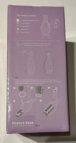 Pintoo Puzzle Vase #S1034, Colorful Leaves 160pcs; Unopened New; Cool Puzzle! - Picture 2 of 6