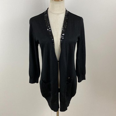 Balmain Paris Lelian Cardigan Sequins Elegant Women Rare Luxury Designer Model L