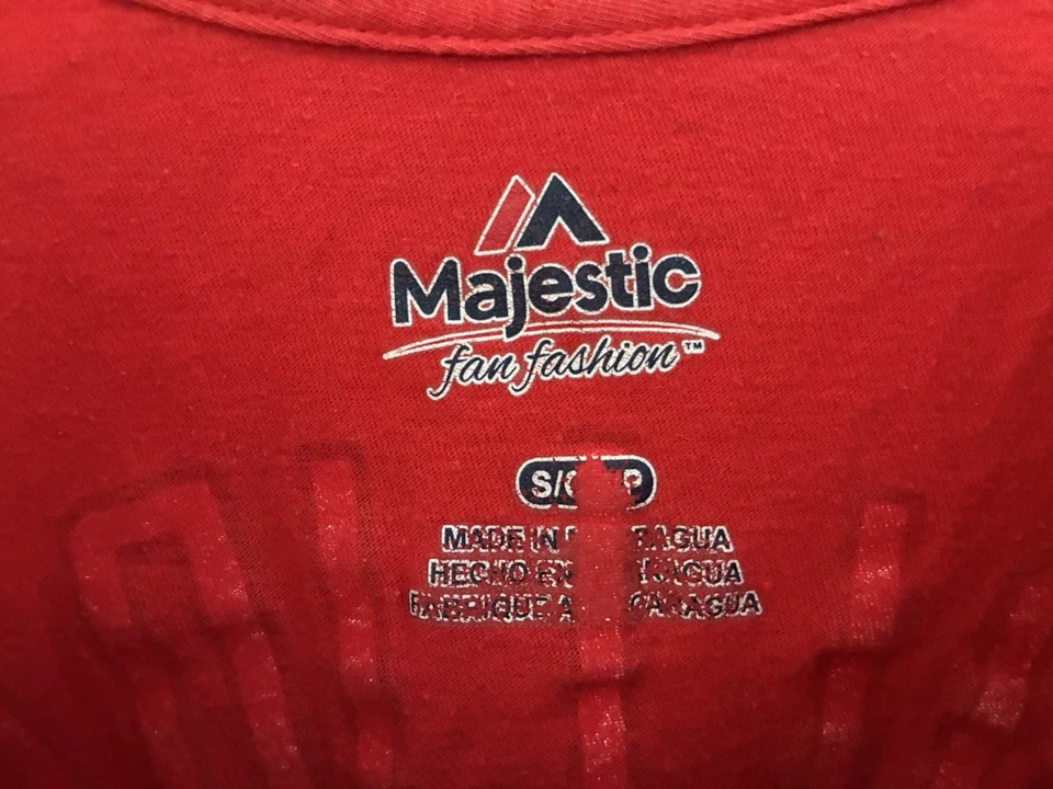 Camisa Majestic Niños Niñas Cardenales de San Luis Matt Holliday Manga Corta Roja S Foto 2 de 4