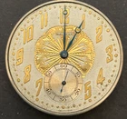 Antique 190 Waltham 1894 225 Pocket Watch Movement Good Balance 12s 17j Dial USA