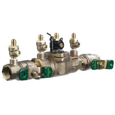 Watts 3/4 in. Bronze Double Check Valve Backflow Preventer with Freeze Sensor