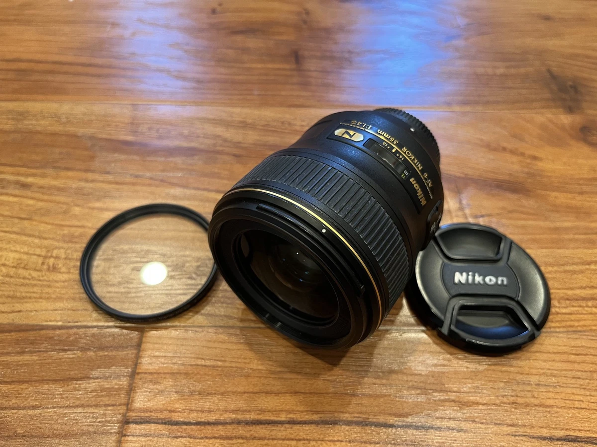 Nikon 35mm f/1.4 Camera Lenses for sale | eBay