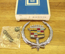 Nos Cadillac Hood Ornament 1971-78 Eldorado 71-76 Fleetwood W Box Hardware