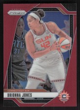 2024 Panini Prizm WNBA #27 Brionna Jones Red Prizms #/299