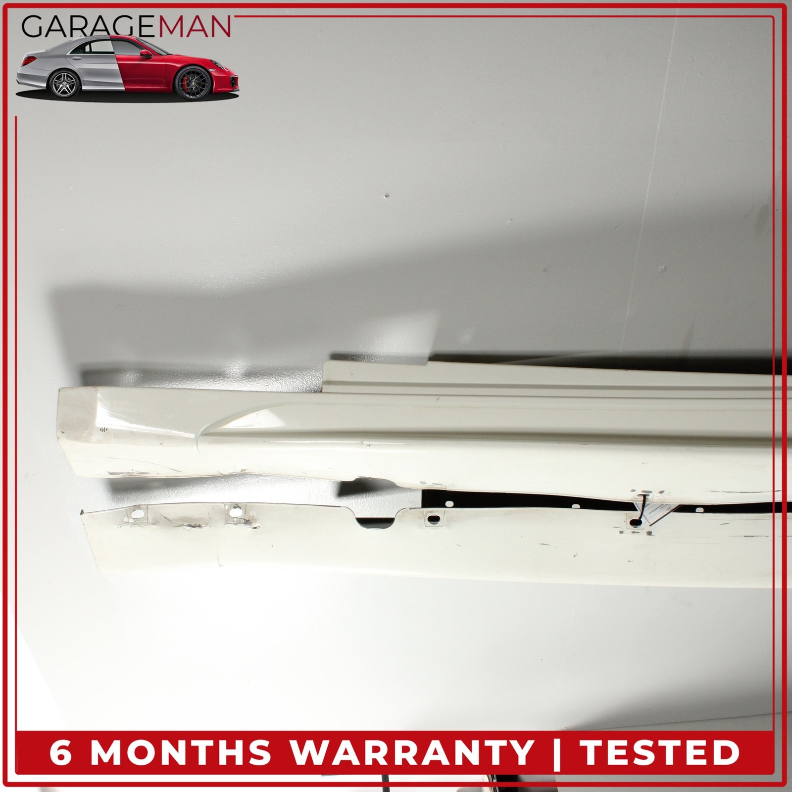 Maserati GranTurismo 2008-2018 Right Running boards Pair White