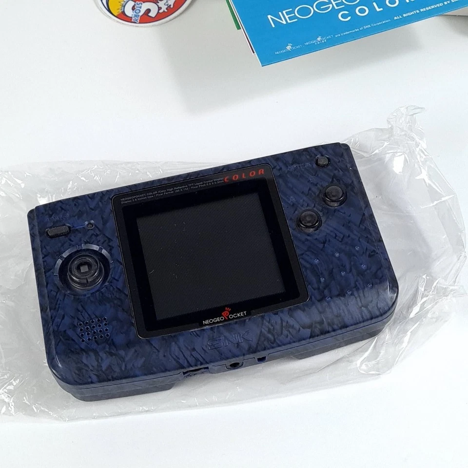 Console NeoGeo Pocket Color Stone Blue (NGPC/Neo Geo) (Wth Box/No Battery Cover) - Photo 2/4