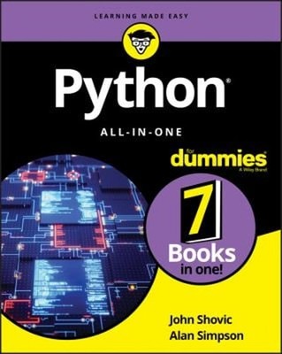 Python All-In-One for Dummies Paperback Alan, Shovic, John C. Sim