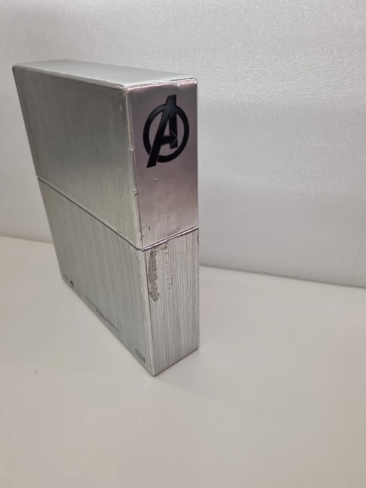 Marvel Avengers 6 Film Blu-ray Box Set – Phase One Collection– Discs VG, WornBox - Image 3 of 4