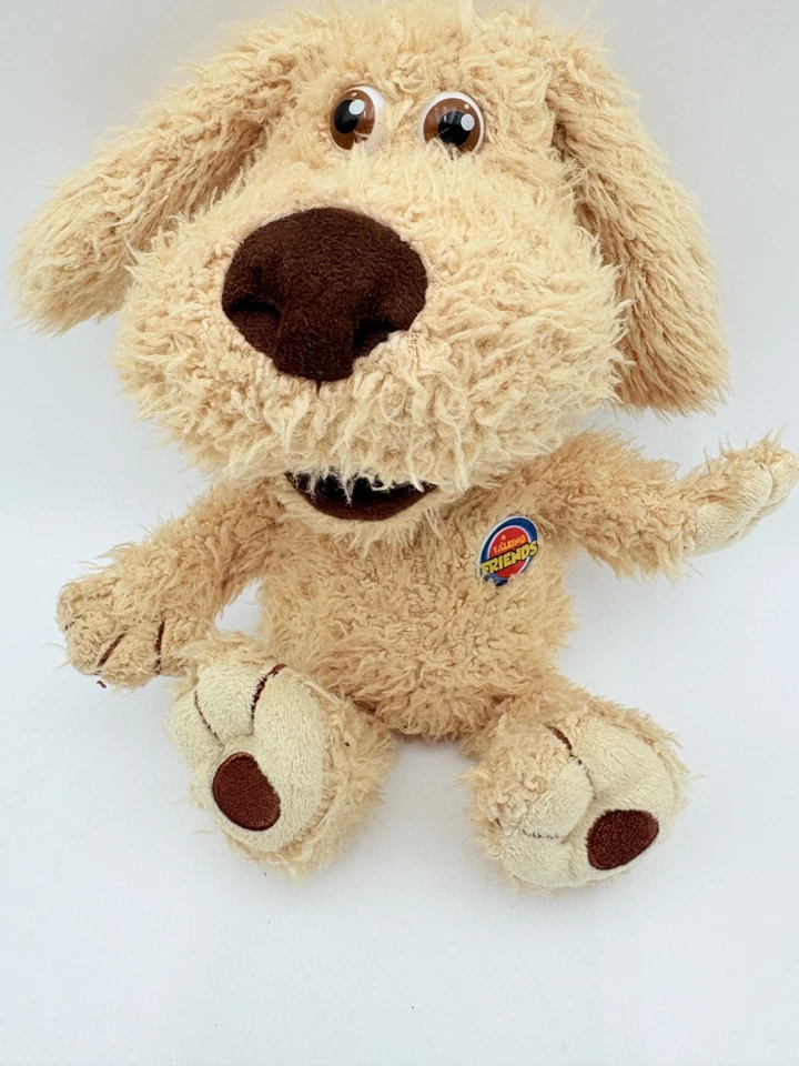 Talking Tom Friends Plush Ben Dog Golden Puppy Dog Tested Works Tested Works - Image 3 of 4