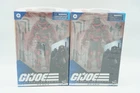 GI Joe Classified Red Ninja 08 Figure Lot of 2 Army Builder Hasbro