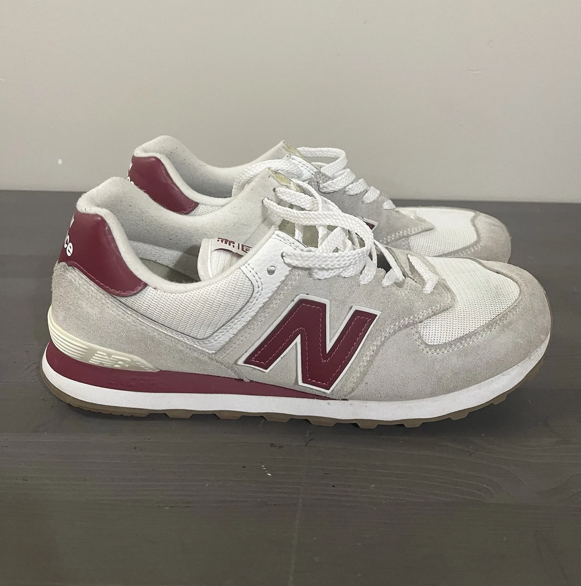 New Balance 574v2 White Red for Sale | Authenticity Guaranteed | eBay
