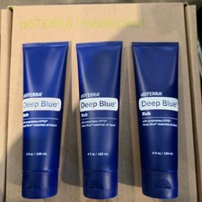 doTERRA Deep Blue Rub Authentic Value Pack of 3 Sealed Bottles - 4 oz Cream