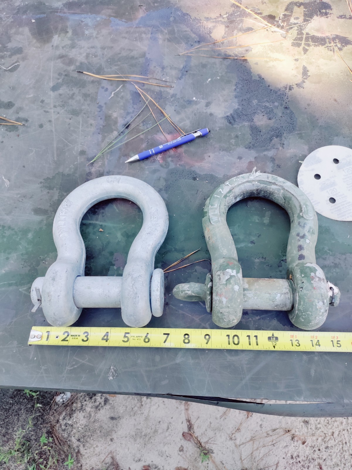wll 13 And 1/2 Ton And 17 Ton Clevis