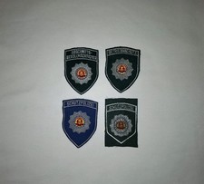 Vintage East German DDR Police Patches Various Departements ☆☆