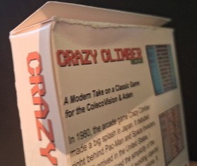 Colecovision Crazy Climber REDUX CIB  Home brew