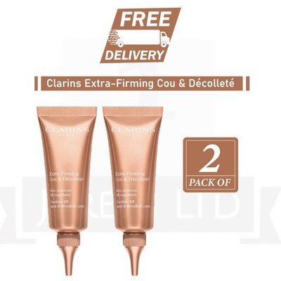 Clarins Extra-firming Youthful Lift Neck&Decollete Care 75ml - 2er Pack