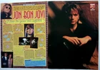 *JON BON JOVI =   2 PAGES 1995 FRENCH magazine CLIPPING