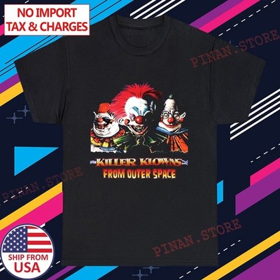 Killer Klowns from Outer Space Horror Movie Men's Black Size S-5XL